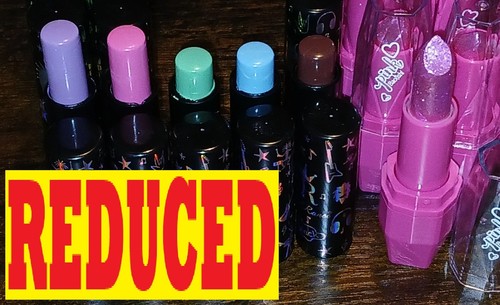 Satin metallic lipsticks - &,