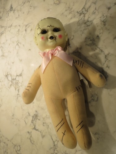 Creepy zombie doll halloween - creepy,