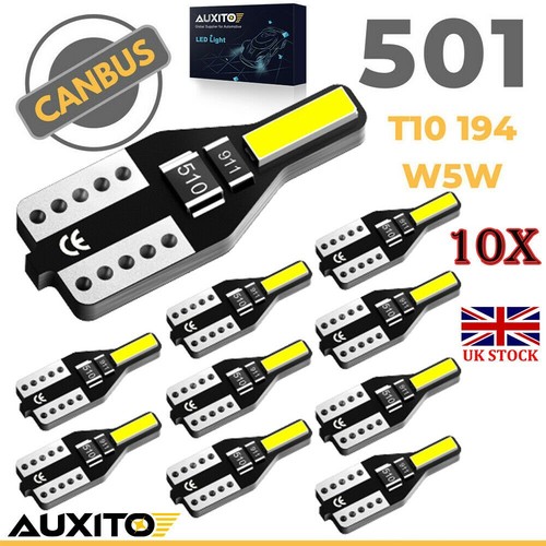 10x auxito 501 t10 - 501, led