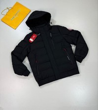 Canada Goose Men's Black Faber Bomber Jacket Size Large