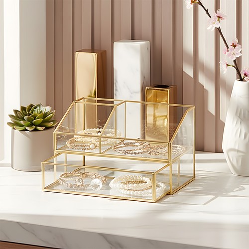 Luxury cosmetic organizer - luxury,
