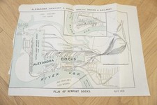 1919 GWR Newport Docks Railway