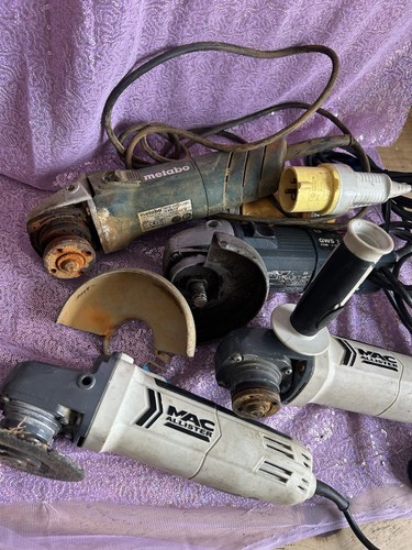 Angle grinder job - grinder, lot