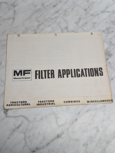 Massey ferguson filter - massey,