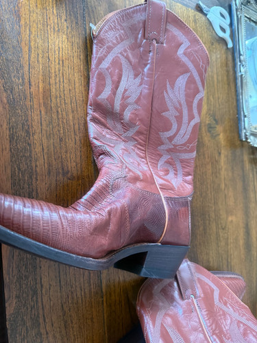 Brand new leather cowboy - leather,