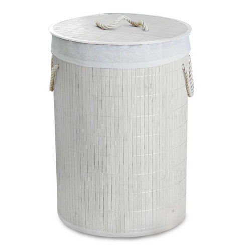 Bamboo laundry basket - laundry,