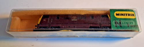Minitrix gauge warship - minitrix,