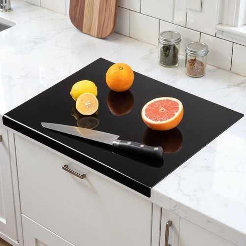 Large black acrylic cutting - black,