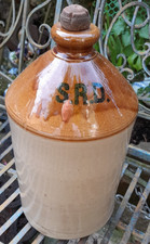 WW1 SRD STONE JAR IN EXCELLENT