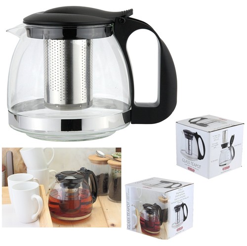 Glass teapot with - teapot, infusion