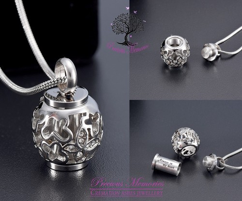 Silver butterfly cremation - butterfly,