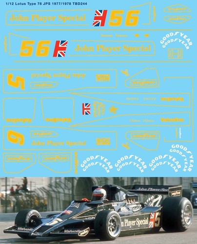 Decals for lotus 78 - for,