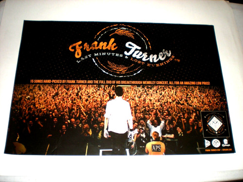 Poster frank turner last - turner,