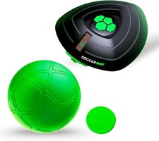 Smart Ball 1001CB Soccer Bot Indoor Football Trainer, Black