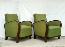 Pair of Art Deco Armchairs