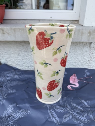 Eden pottery strawberry pink - eden,