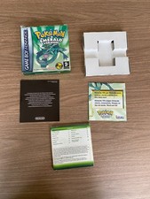 Pokémon: Emerald Nintendo GBA box + manual (NO GAME) UK PAL