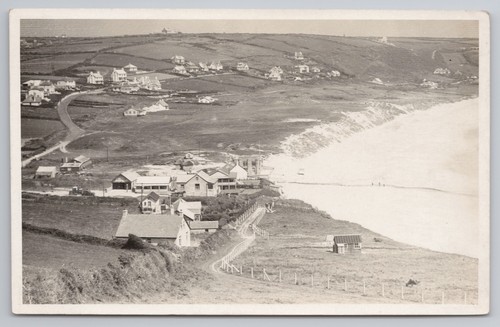Postcard rppc praa - praa, sands