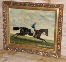 John F. Herring Sr Reproduction of Charles XII Winner of the St. Leger - 1839
