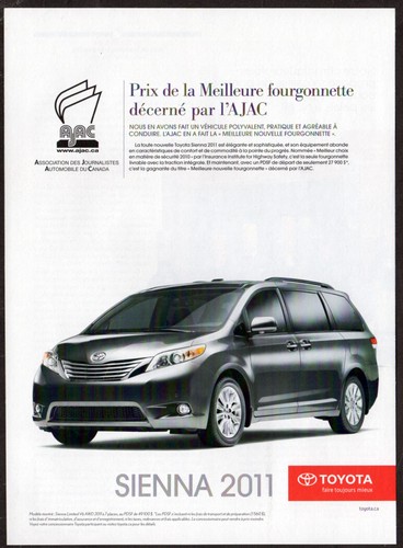 2011 toyota sienna limited - toyota,