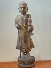 Rare Carved Wood Antique Thai