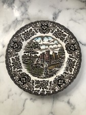 Olde Country Castles Plate Hostess Tableware Ironstone plate Collectible plate