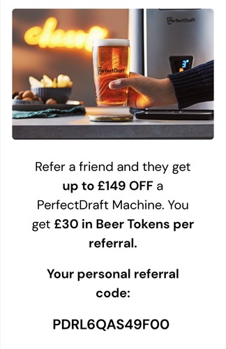 149 off perfect draft - £149,