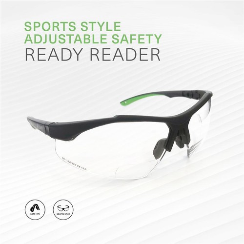 Riley bifocal safety glasses - riley,