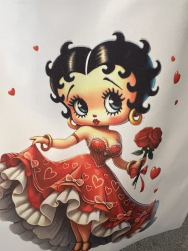 Betty boop sublimation tote - boop,