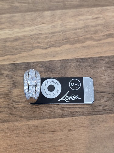 Lovisa silver ring - lovisa, cubic