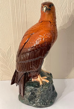 Royal Doulton Whyte & Mackay 10.5" Golden Eagle Decanter 1984 by John G Tongue