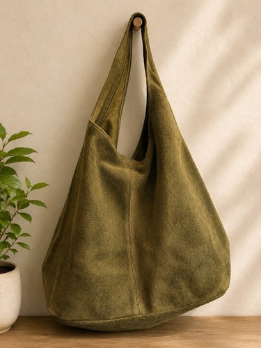 Italian suede sage green - italian,