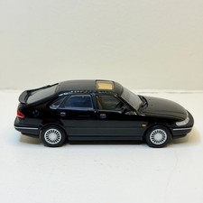 MINICHAMPS Saab 900 saloon black rare die-cast model car 1/43 1995