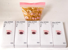 x125 (x5 Box) IKEA ISTAD Plastic Zip Lock Bags Sandwich Freezer Reusable 0.3L