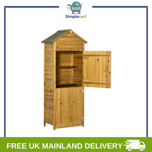 Wooden garden storage - garden,