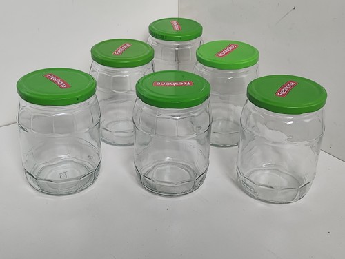 Large glass jars pickling - glass,
