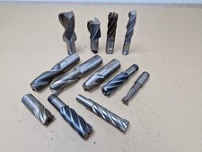 Milling Cutters End Mills & Slot Drills Job Lot Screwed & Weldon Shank  (C)