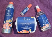 JOULES GIFT SET, Body Wash. Body Mist. Bath Fizzers. Fragrance rollerball. #B