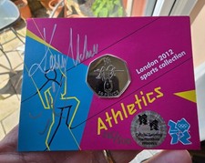 Kelly Holmes Signed Royal Mint