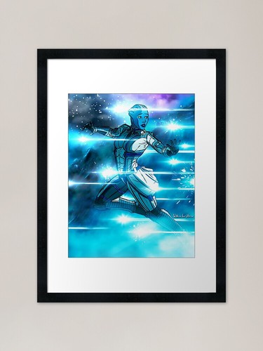 Liara soni framed art print - liara,