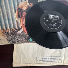 Jimi Hendrix Band of Gypsys vinyl 1970 rare withdrawn puppet cover, A1/B1, OIS