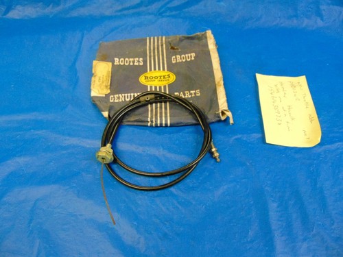 Roots cars new throttle cable - ,