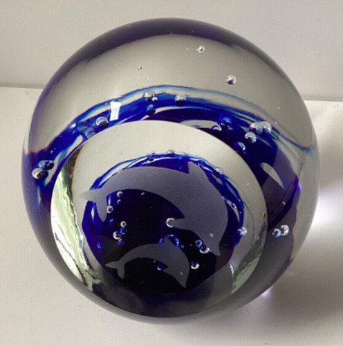 Dolphin paperweight - dolphin,