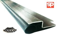 Rear Door Floor Tub Seal & Stainless Steel Retainer For Land Rover Defender