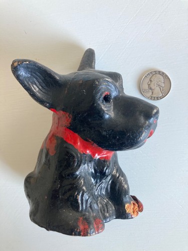 Rare scottish terrier painted - rare,