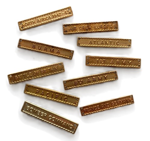 Set medal bars - 10,