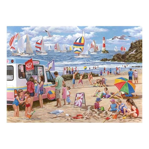 House puzzles big 500 - house, piece