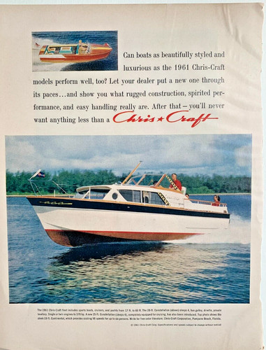 1961 chris craft - craft, 28