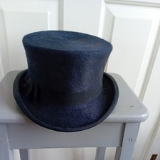 Honri Top Hat, Navy, Size 7