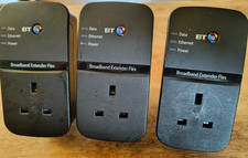 3 x BT Broadband Extender Flex